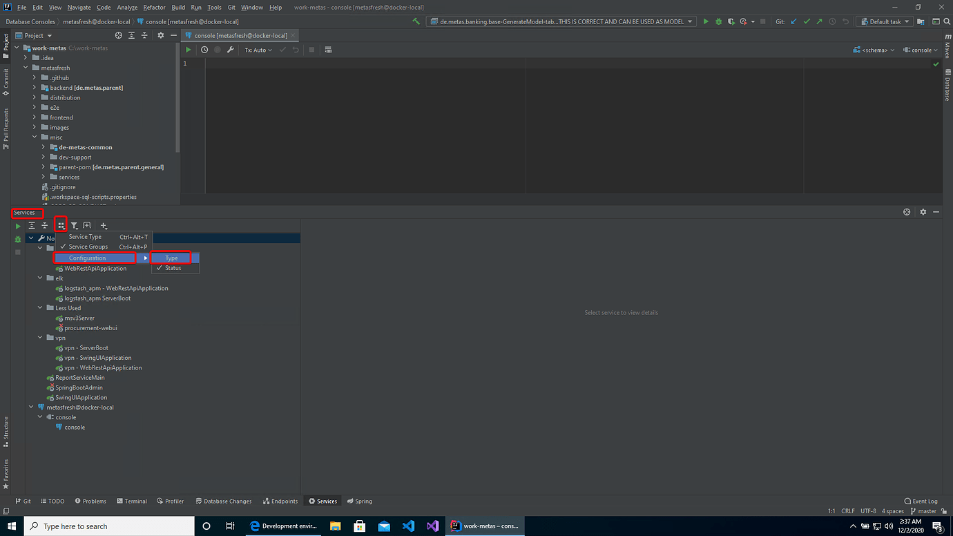 Development environment guide with Intellij and Setup